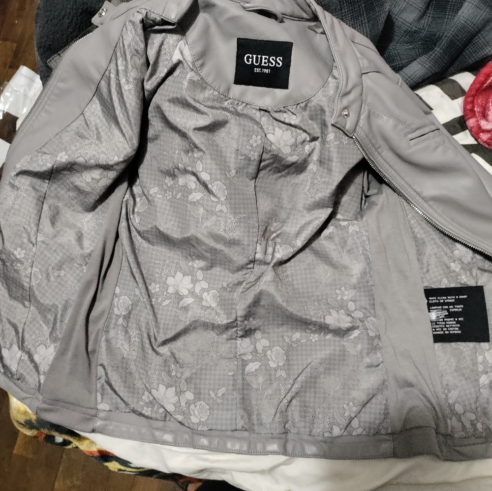 Guess leather jacket